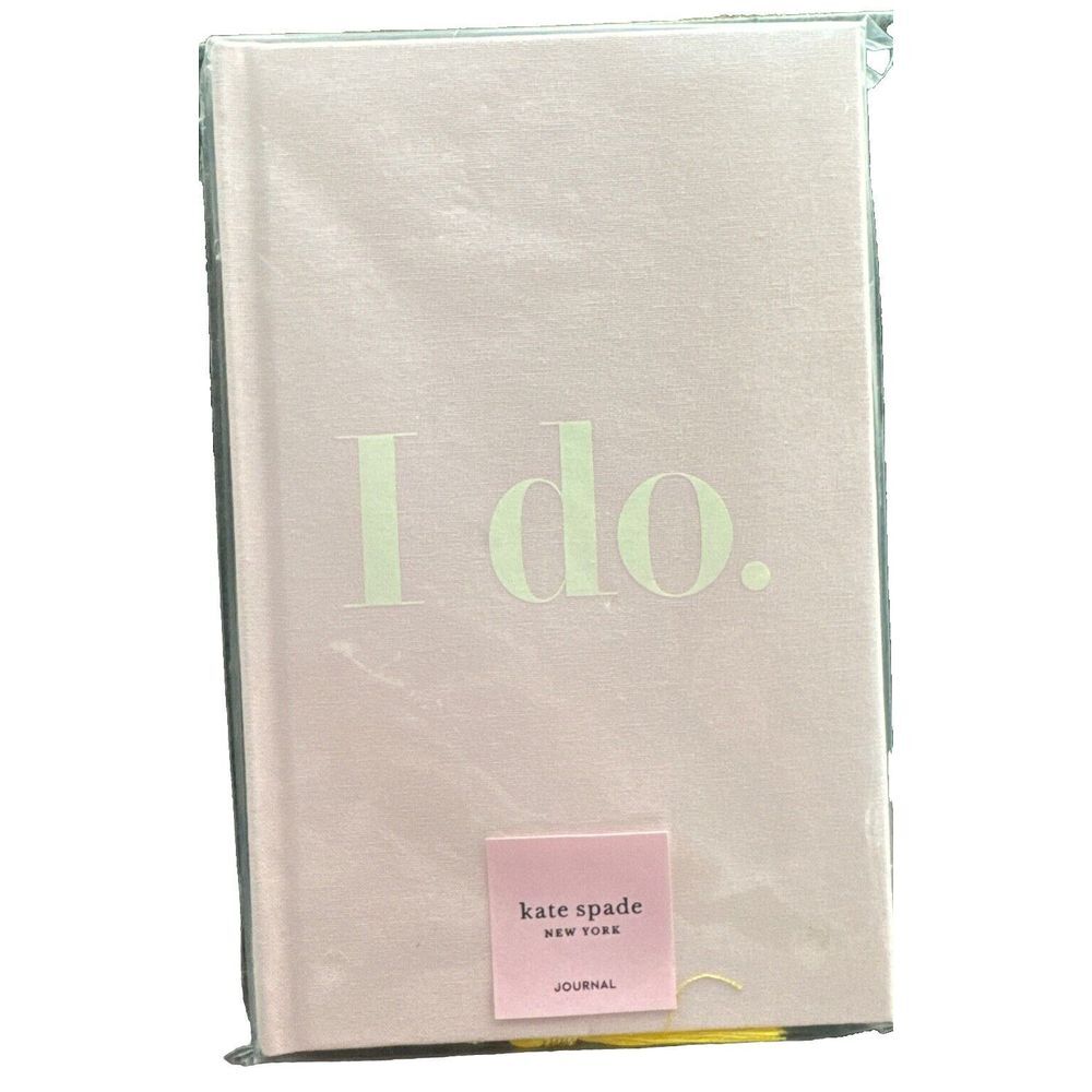 Kate Spade New York Love "I Do" Bridal Journal Wedding Planner 200 Pages Pink